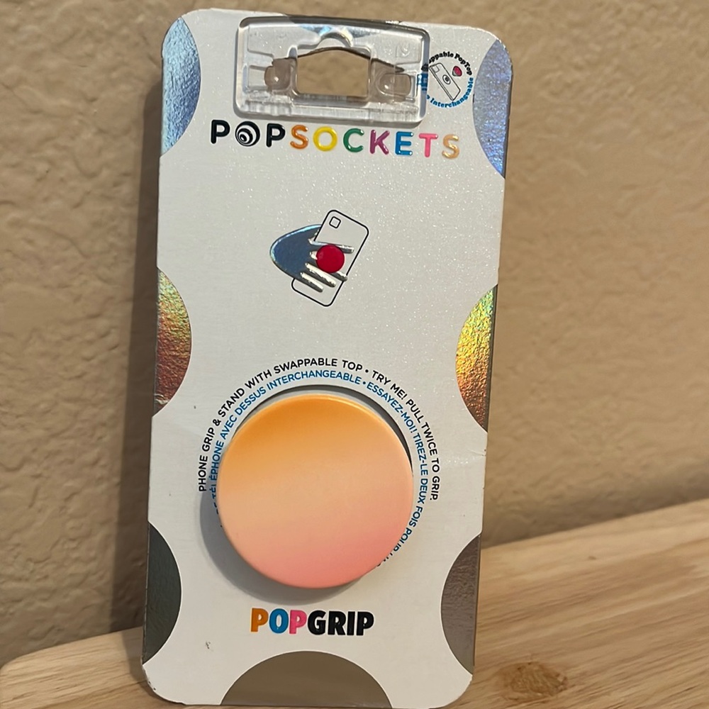 Pop socket for phone
